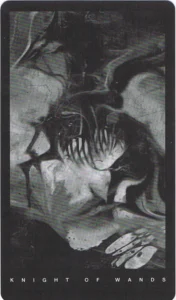 black tarot card by Victoria Ivanova