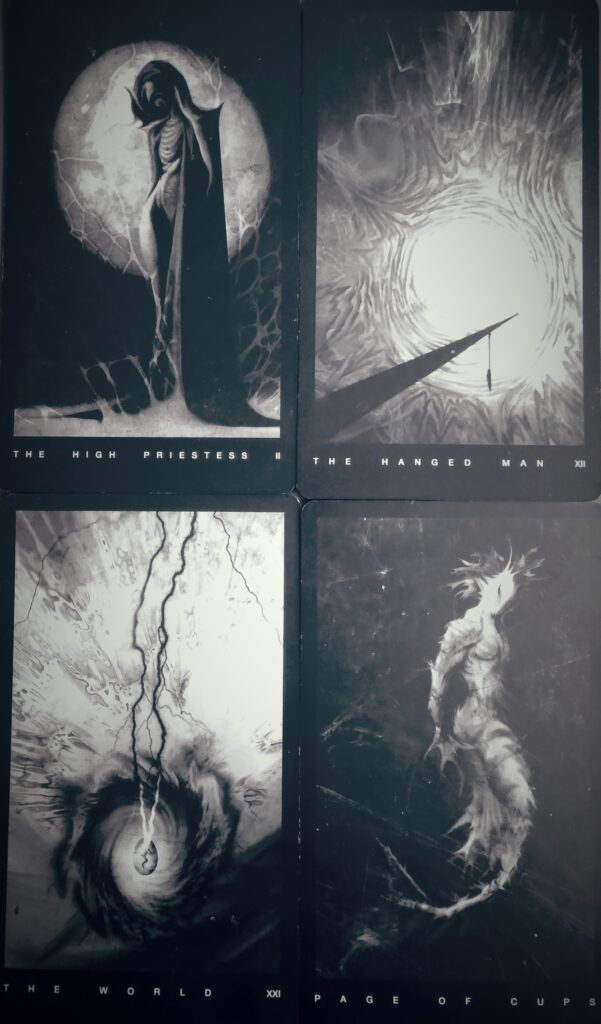 Tarot symbols hidden in the plain sight of the Balck Tarot